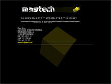 Tablet Screenshot of mastech.pl